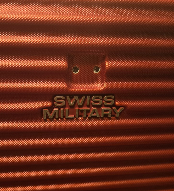 Swiss Military Carry-On Spinner In Red - NEW gallery