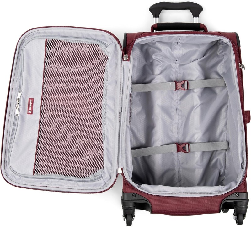 Travelpro Maxlite 5 Softside 2pc Set Expandable Carry On Luggage, Burgundy.. gallery