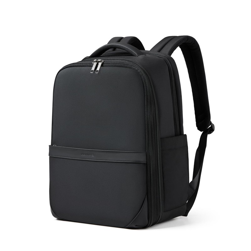 Hanke 16 Inch Expandable Backpack with Luggage Strap Business Travel Laptop B…
