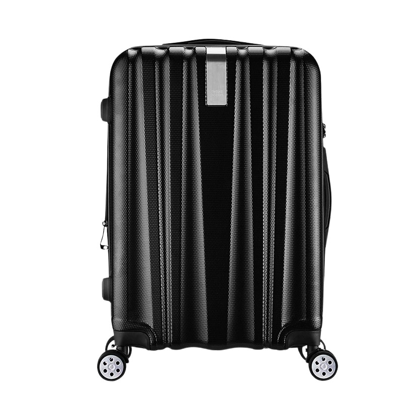 TRAVLR ABS+PC lightweight expandable 24″ check-in luggage trolley Grey