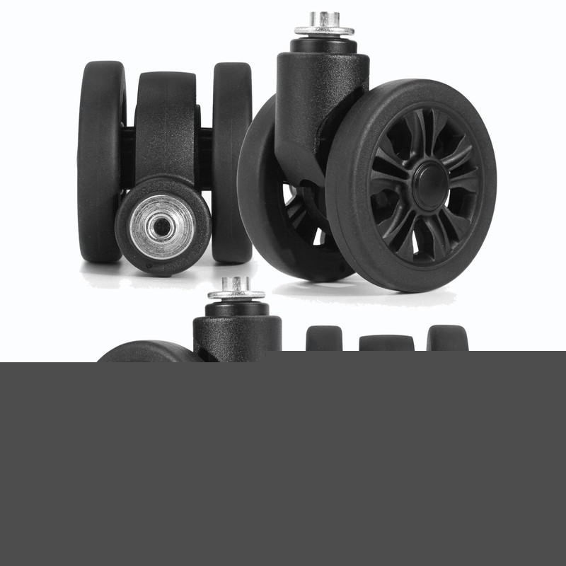 Luggage Wheels Replacement 4 pcs Wear-Resistant Spinner Suitcase Repair ZLN-2