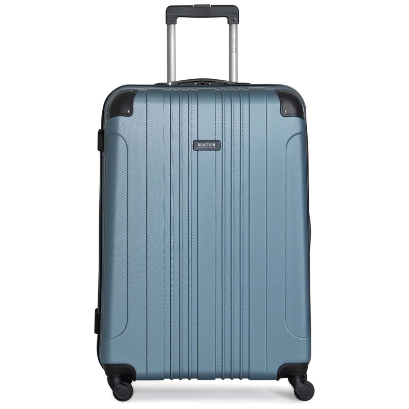 Granite Blue 28-Inch Lightweight Hardshell Spinner Luggage for Effortless Travel