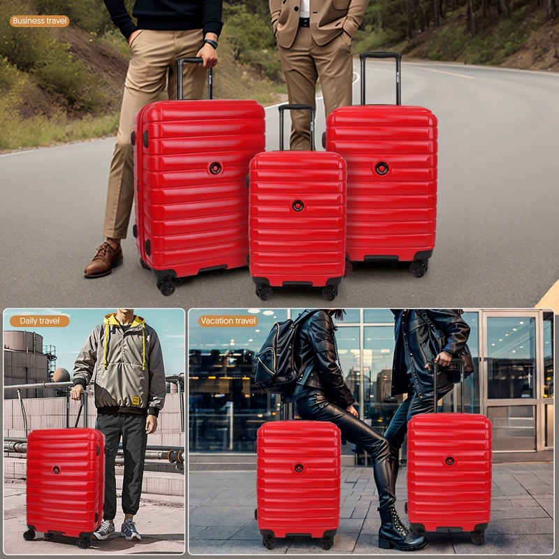 Expandable Hardshell Suitcase 20" Carry-on Luggage or 28"/30" Checked Luggage gallery