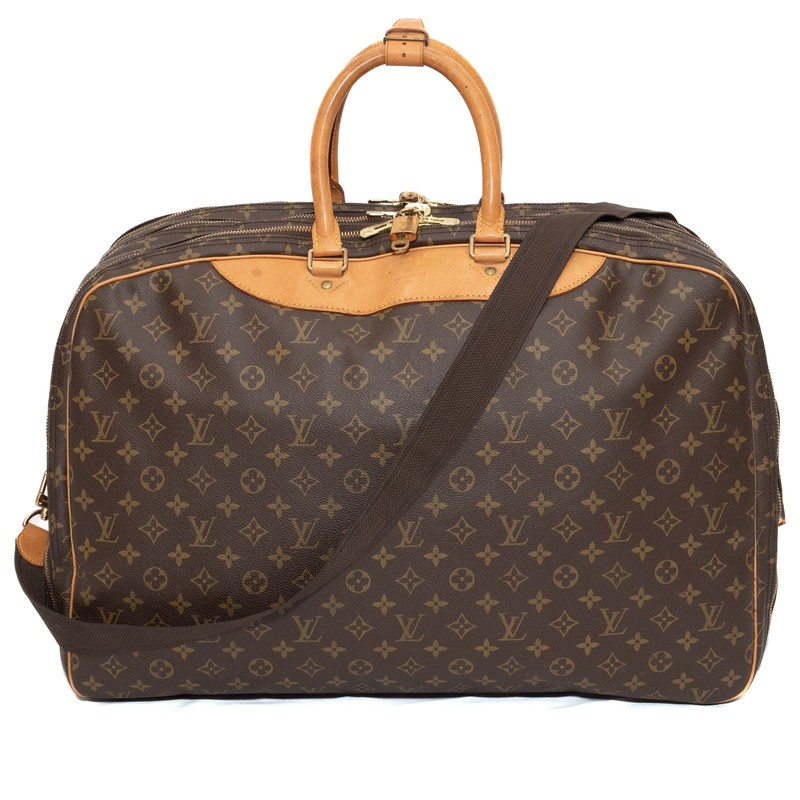 Authentic 1995 Louis Vuitton Monogram Alize Trois Poches Suitcase Luggage