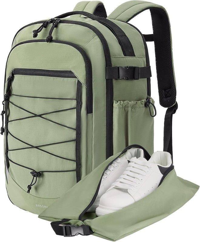 Comfortable and Stylish 17.3 Inch Carry On Backpack for All Occasions, Green