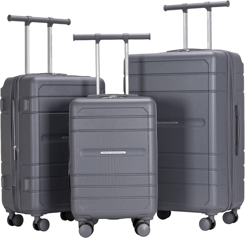 Le Voyage Luggage Set, Quiet Shade, 3 Piece Set