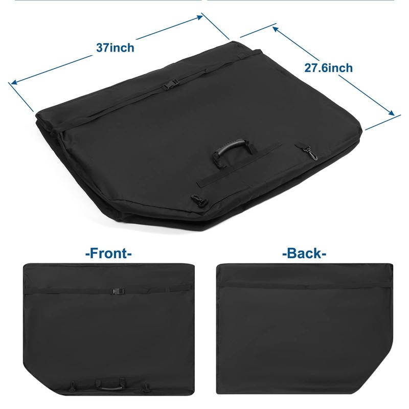 Hard Top Freedom Panel Storage Bag Compatible with 2007-2022 Wrangler JK JKU ... gallery