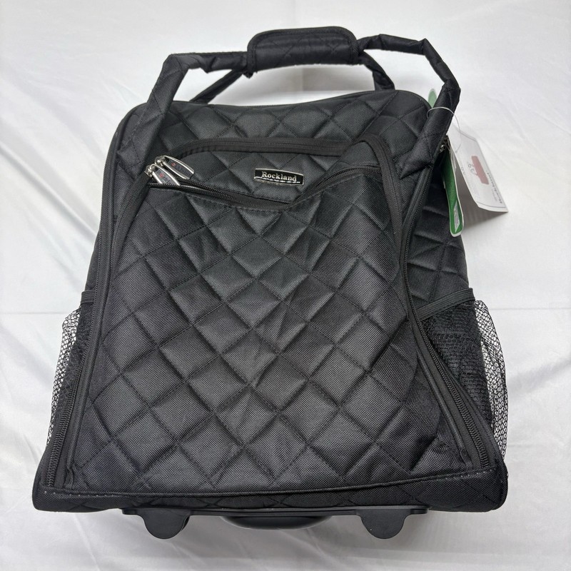Luggage Rockland Wheeled Underseat Carry-on Black One Size