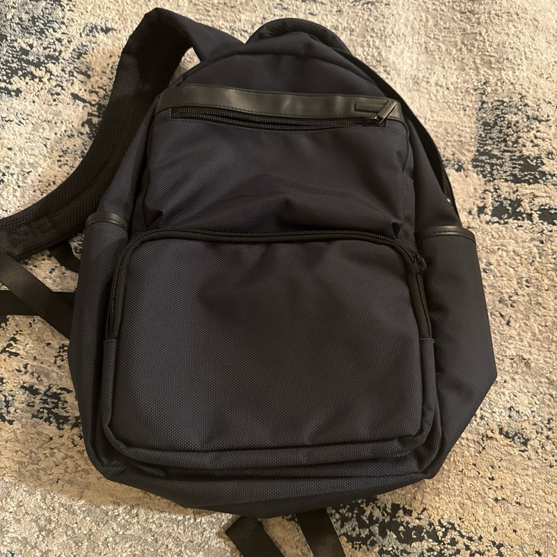 navy bugatti carry on backpack