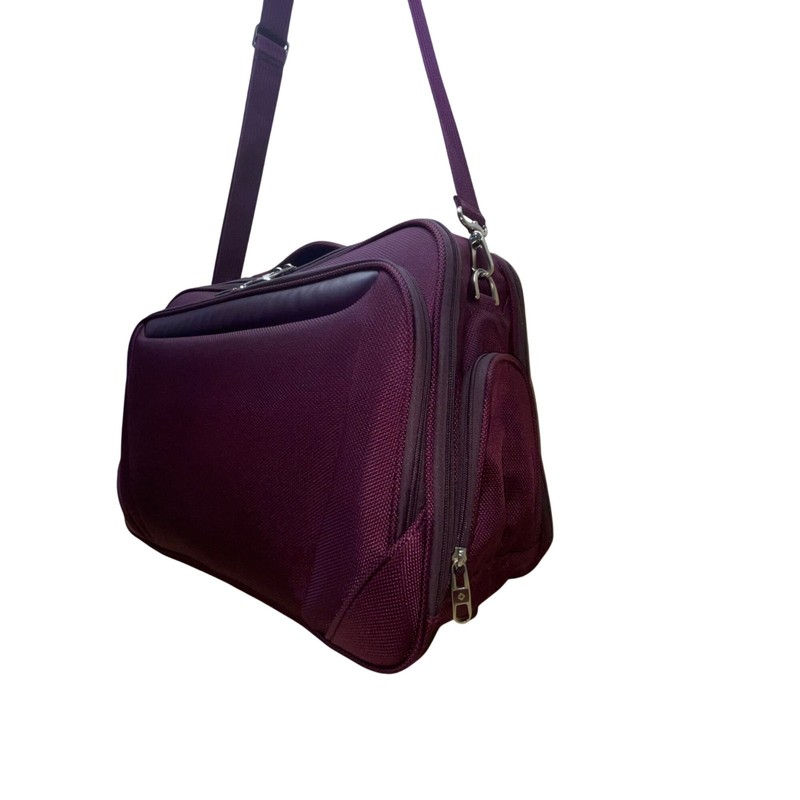 Samsonite Women’s Purple With Adjustable Strap Travel Carry-On Messenger Bag gallery