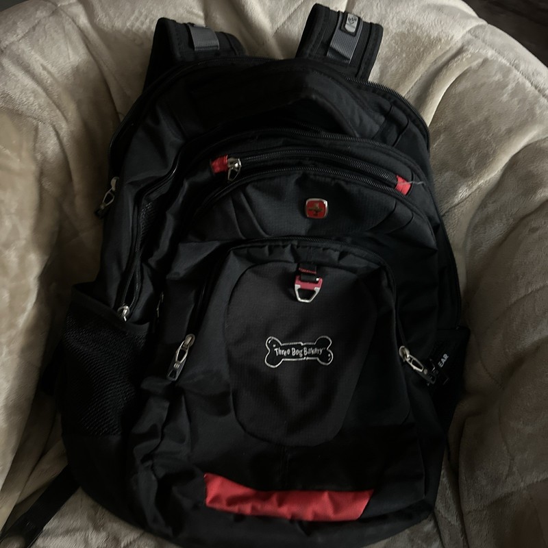 SwissGear ScanSmart TSA Laptop Backpack Black Airflow Travel Organizer Business