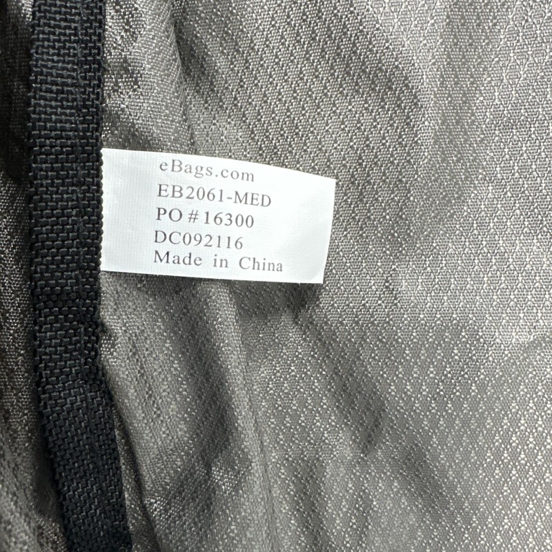 eBAGS Gray Lightweight Zippered Packing Cube Travel Bags Nylon Mesh Set of 3 gallery