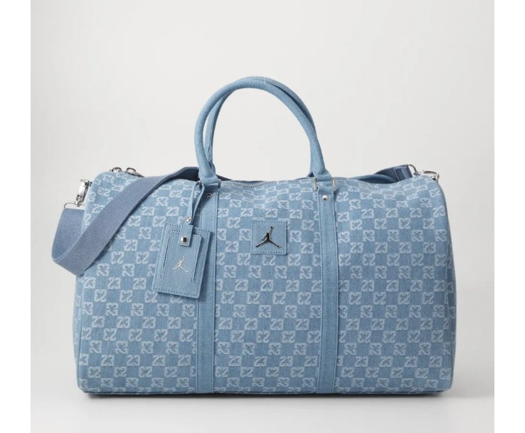 New Authentic Jordan Monogram 25L Duffle Bag *LIMITED EDITION DENIM Color* gallery