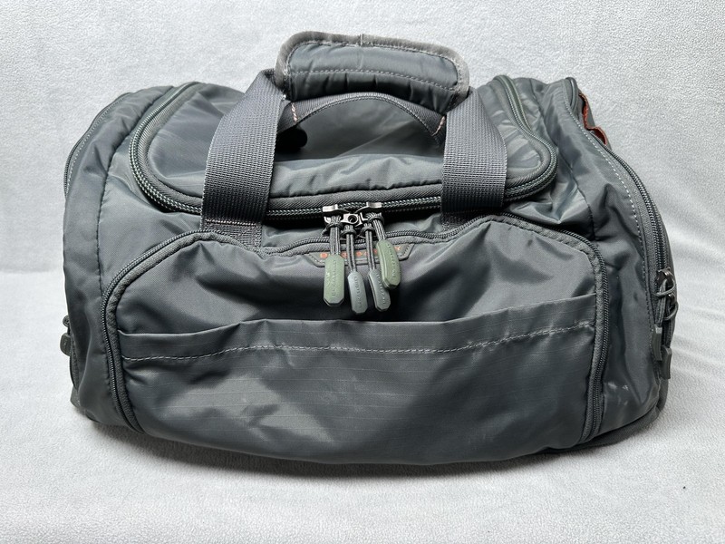 Briggs & Riley Baseline Weekender Duffel (BD117-25) Trolley Sleeve Gray NO STRAP