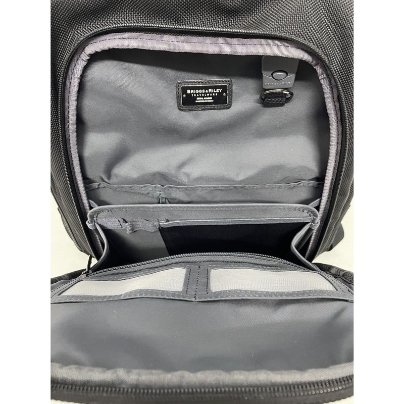 Briggs & Riley Unisex Backpack Black Travel Work Laptop Bag - Read Description gallery