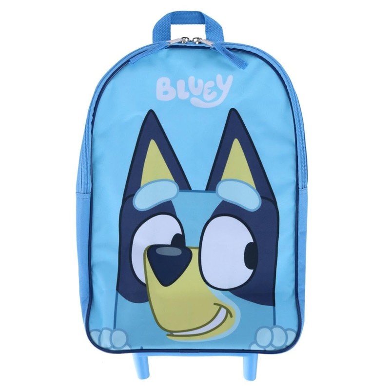 Accessory Innovations Kids Disney Bluey and Bingo 16-inch Rolling Luggage,…
