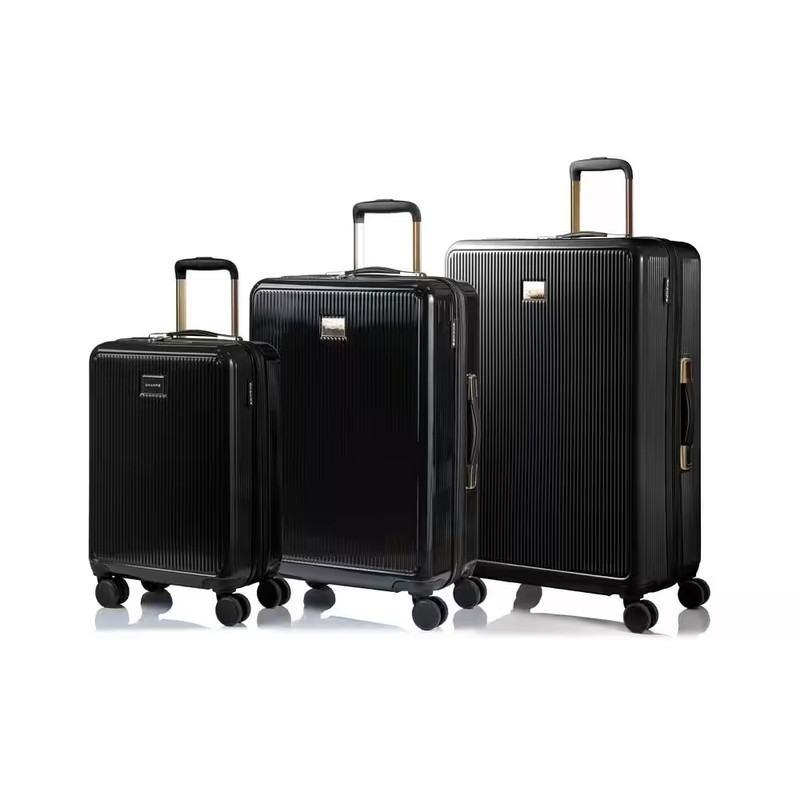 Luxe 28 In.,24 In., 20 In. Hardside Luggage Set with Spinner Wheels (3-Piece)