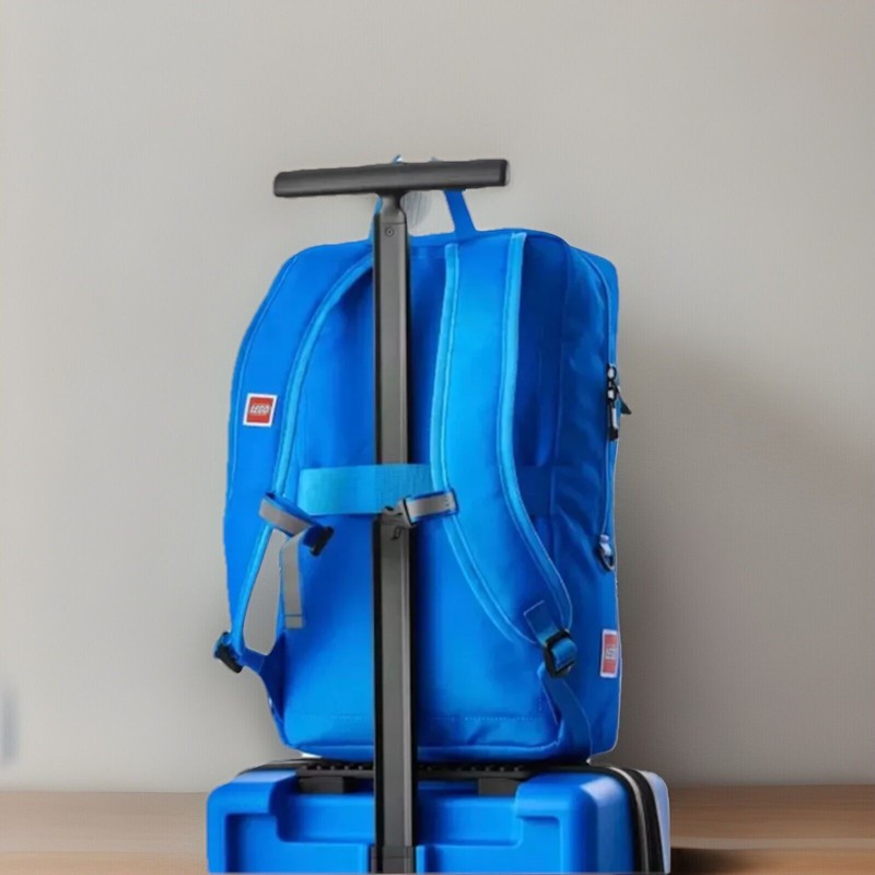 LEGO Expandable Carry-On & Backpack Luggage Set - Signature Brick BLUE