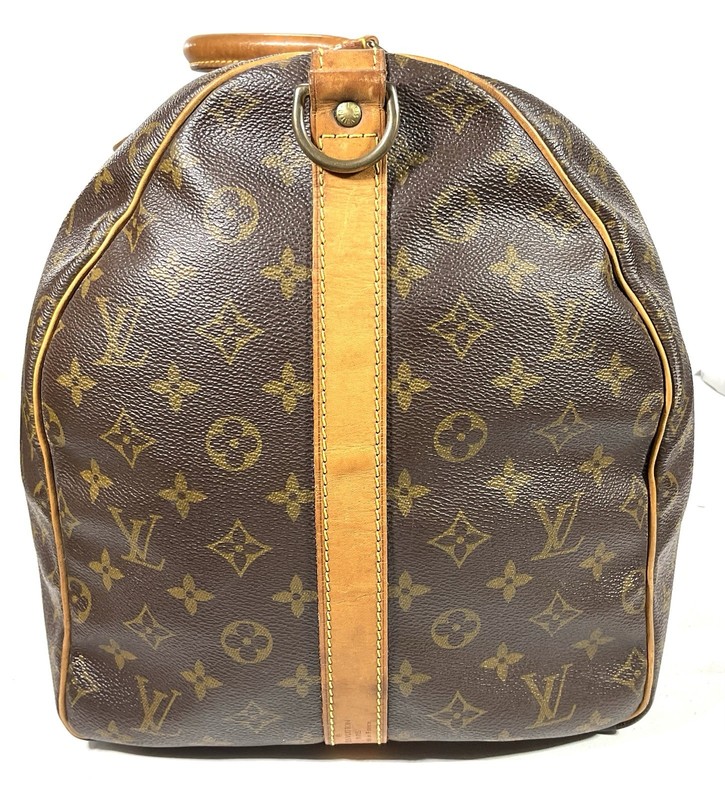 Louis Vuitton Monogram Canvas ~KEEPALL 55~ Duffle Large Travel Bag NO STRAP gallery