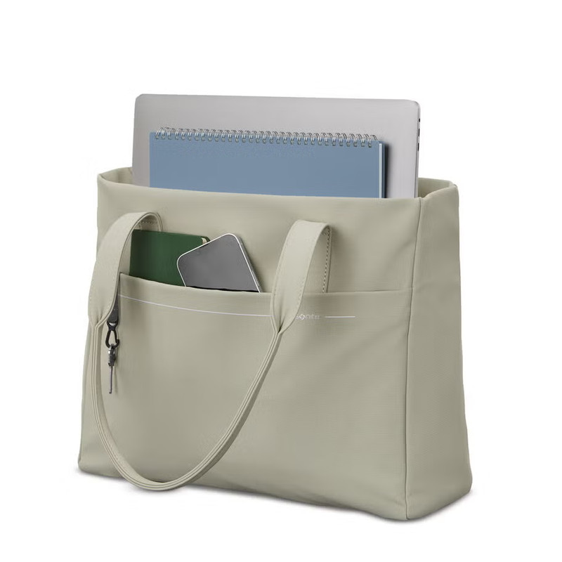 Samsonite Better Than Basic Weekender Tote Bag Limestone Grey gallery