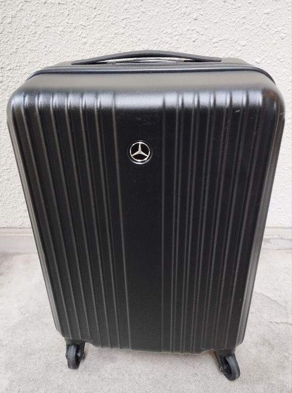 Mercedes Benz Suitcase Carry Bag 31L 130th Anniversary Aluminum Black Limited JP