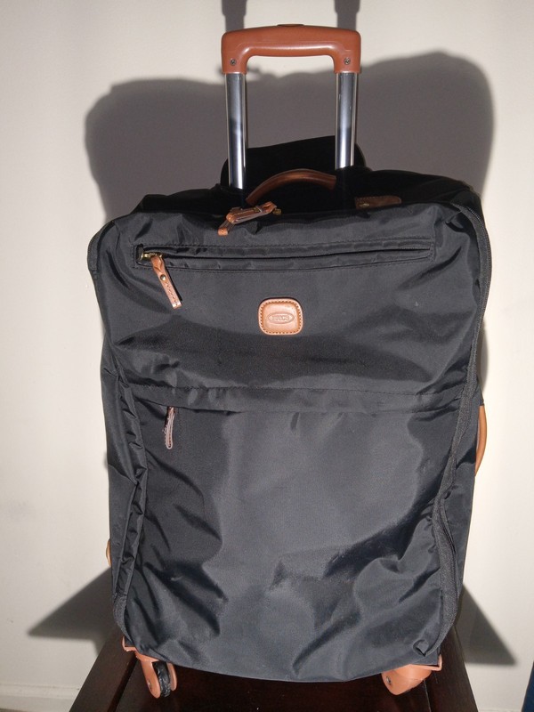 Brics X-Bag 21″ Carry-On Spinner Luggage Black Preowned