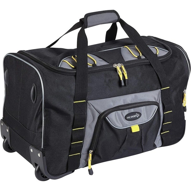 21'' Duffel Bag W/ Zippered Pockets Easy Packing In-Line Skate Wheels gallery