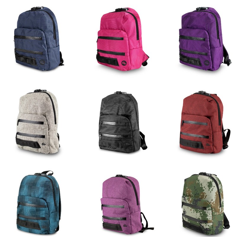 Skunk Mini Backpack – Smell Proof – Odor Free – Weather resistant w/ Combo lock