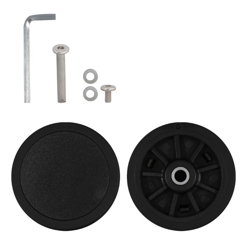1PC Replacement Luggage Practical PVC Quiet Wheel for Travel Suitcases gallery