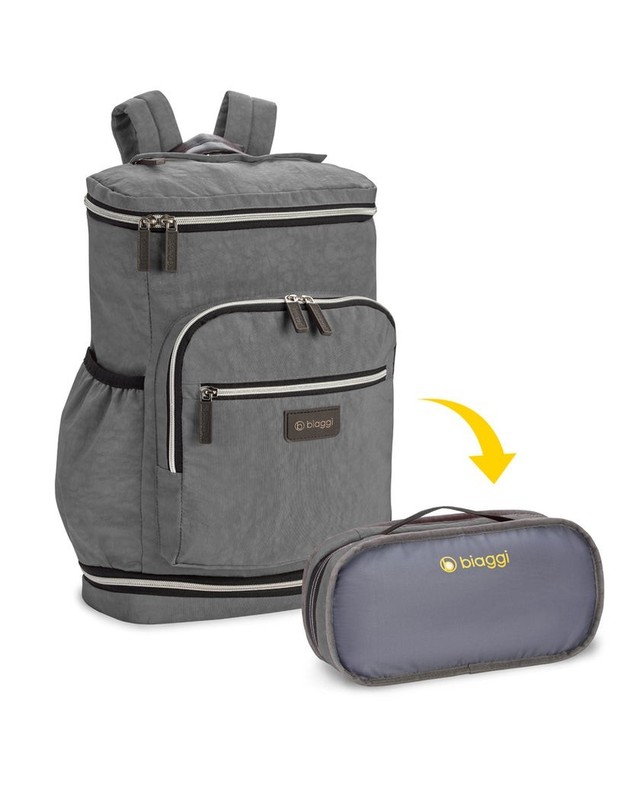 Biaggi Zipsak Backpack On-The-Go Expands to 16” x 12.5” x 7”