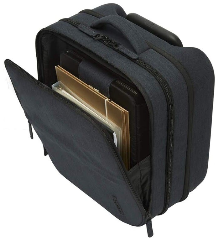 Incase EO Compact Carry-on Rolling BriefCase – Heather NAVY BLUE gallery
