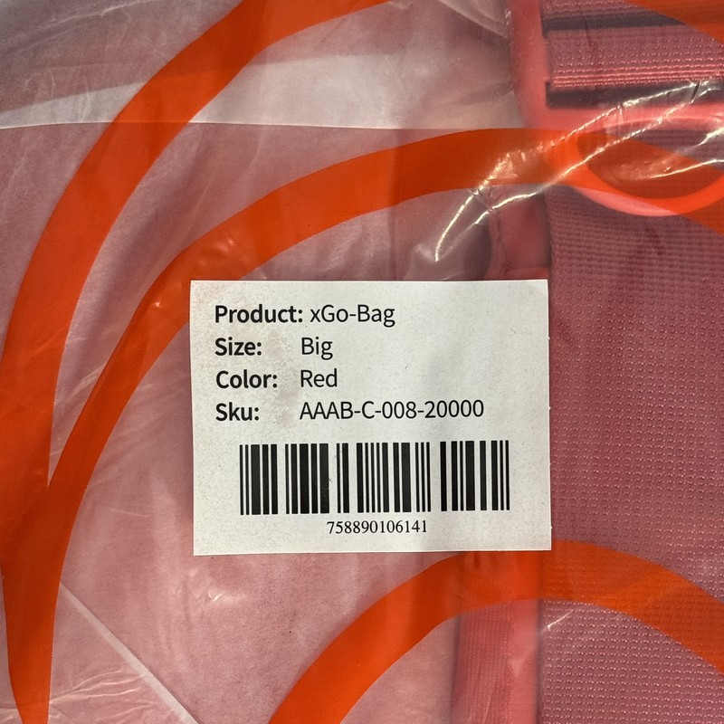 BABOON TO THE MOON Go-Bag Backpack Luggage Duffle Red Big 60L (MSRP $195) gallery