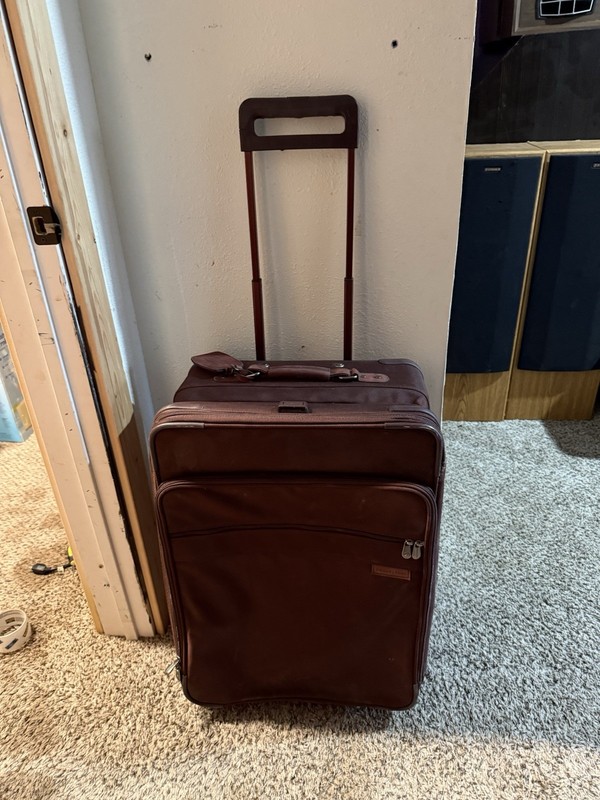 Briggs & Riley Brown Luggage Set Solid Rolling Carry On Suitcase Unisex Adult gallery