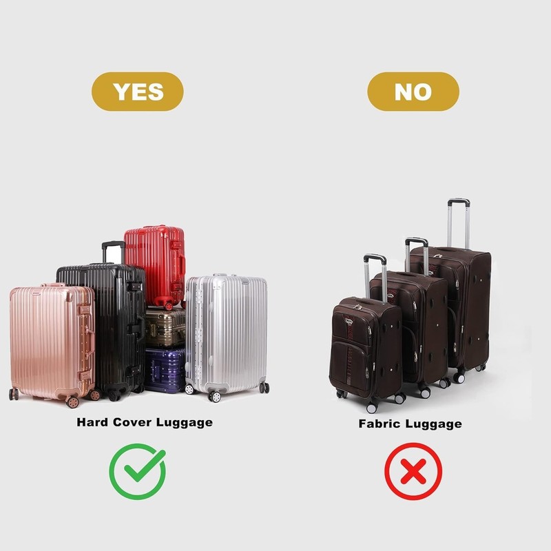 Left & Right Luggage Wheels Set - 52mm Diameter - Pack of 2 gallery