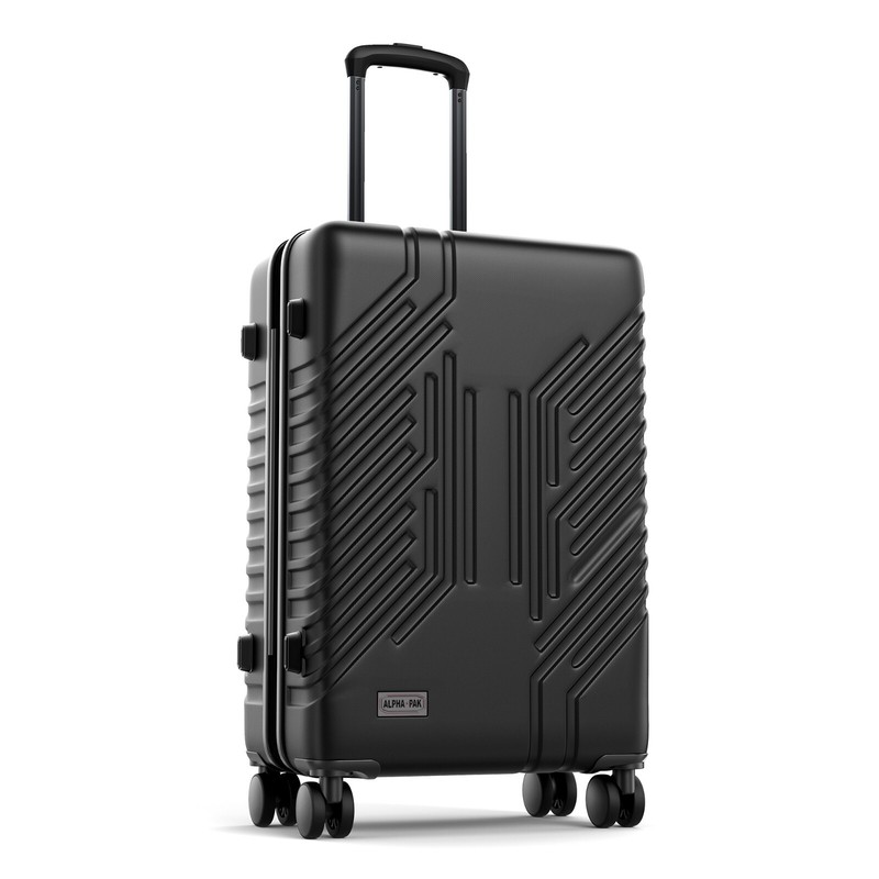 Luggage Aluminum Frame Hard Shell Suitcase TSA Lock PC+ABS w/ Spinner Wheels 20″