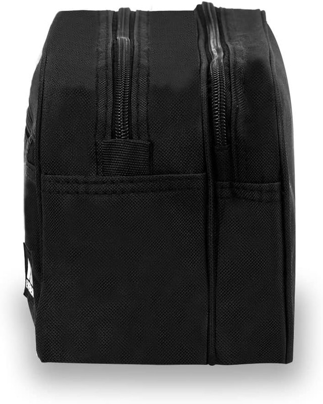 578W Dual Compartment Toiletry Bag, Black, One Size gallery