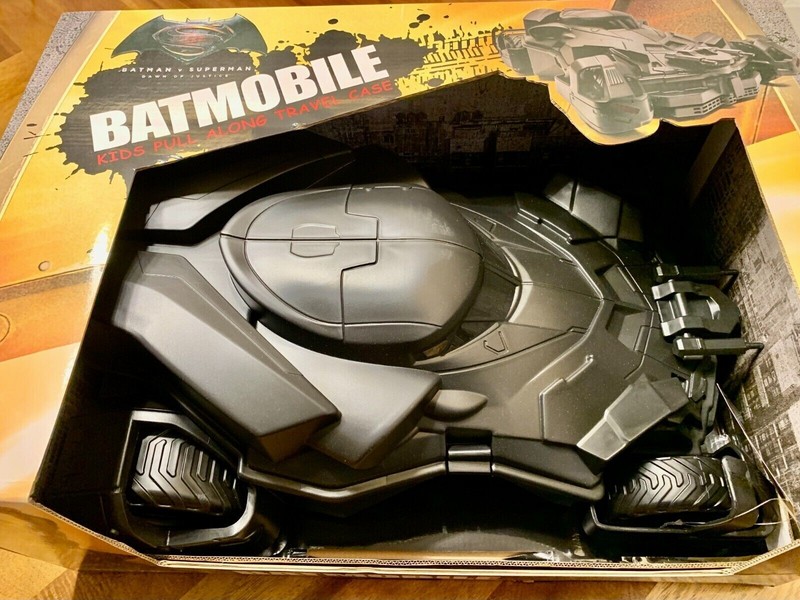 MERCEDES AND BATMOBILE KIDS TRAVEL CASE – US SELLER