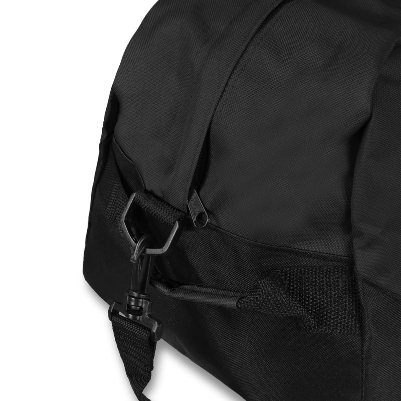 21" Large Duffle Bag with Adjustable Strap Black gallery