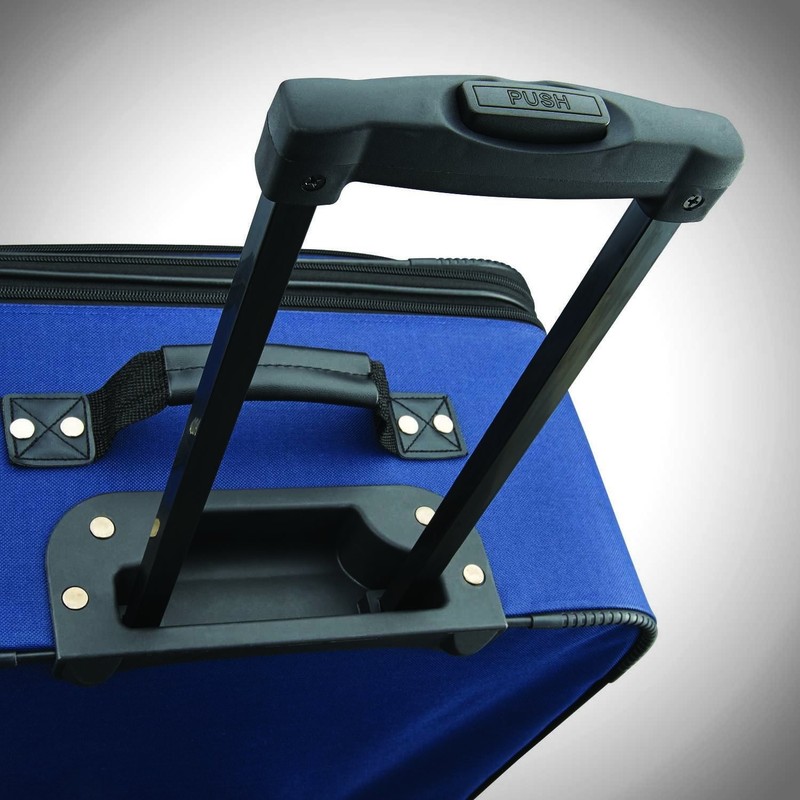 American Tourister Fieldbrook XLT Softside Upright Luggage Navy 3-Piece Set gallery