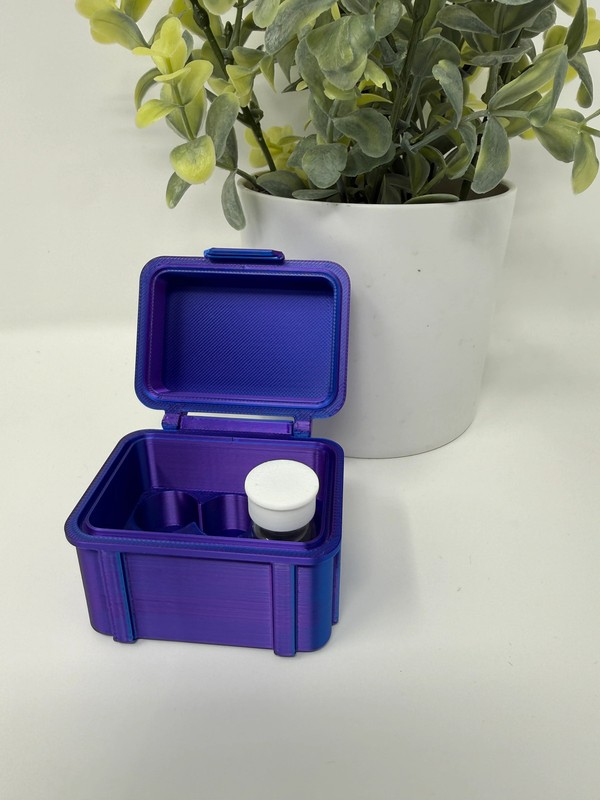 VialLock 6-Vial 3mL Essential Case | Peptide GLP-1 Insulin TRT Vial Organizer