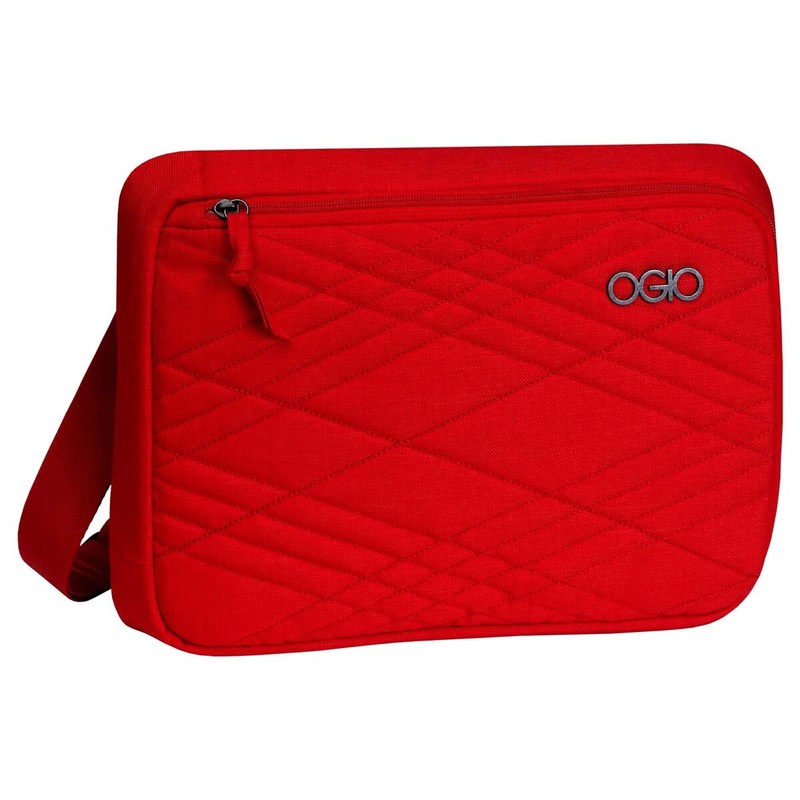 Ogio Tribeca Over The Shoulder Messenger Pack or Carry Hand Bag Red *WAS $70.00