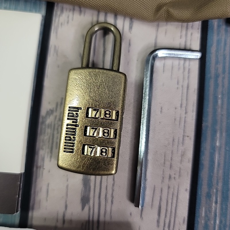 Hartmann Tweed Collection Combination Locks(for Tweed Leather Luggage, Attaches) gallery