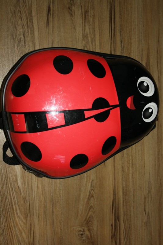 Ladybug Hardcover travel back pack HEYS brand