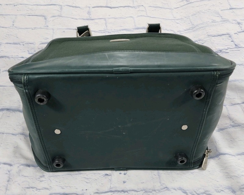 Samsonite Travel Bag Carry On Overnight Tote Green Retro VINTAGE Y2K UNUSED gallery