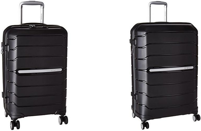 Freeform Hardside Two-Piece Spinner Set (21″/28″), Black