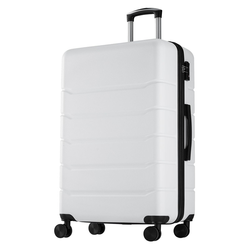 OLIXIS 29 Inch Luggage, Hardside Checked Suitcase with Spinner Wheels, Lightw…