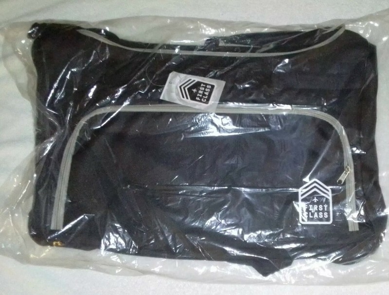 FIRST CLASS 25″ DUFFLE BAG With Double Zipper Main Compartments & Much More!