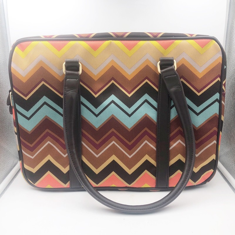 Missoni for Target 20th Anniversary Colore Zig Zag Print 12x16 Travel Tote