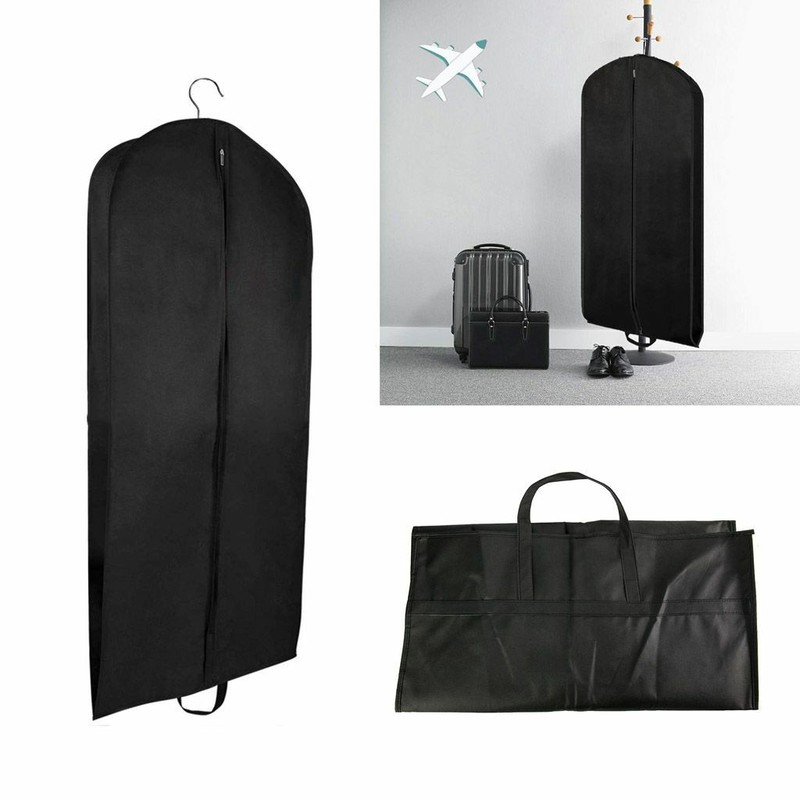 1/2/3PCS Hanging Garment Bags for Storage Travel Suit Bag Dress Shirt Coat NEW gallery