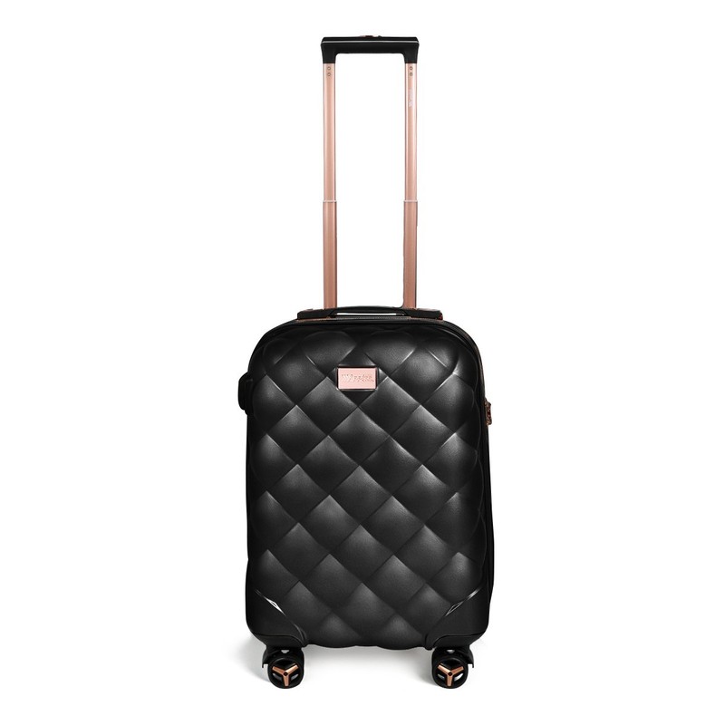 Expandable Lightweight PP Hard Shell Luggage Suitcases with Wheels & TSA Lock